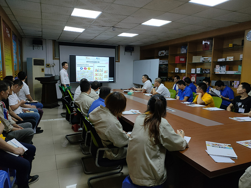 2020年10月9日，盈進彩印模切技術交流